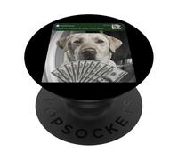Labrador Retriever : il y a du Mouvement à Votre Porte d'entrée PopSockets PopGrip Adhésif