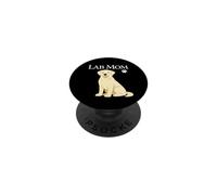 Labrador Retriever Lab Mom Dog Puppy Pet Lover PopSockets PopGrip Adhésif