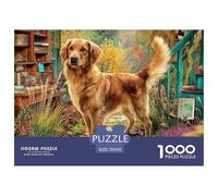 Labrador Retriever Puzzles 1000 Pièces Adultes Et Enfants Divertissement Créatif Enfants Cadeaux Jouets De Jeu Stimulants 70x50cm/1000pcs