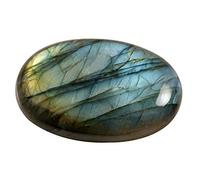 Labradorite Cabochon Naturel Ovale Pierre précieuse 58,7 ct Ka52-B0814Y2D11