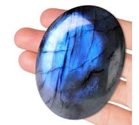 Labradorite Pierre Naturelle,2.4" Pierre De Lune,Pierre D'inquiétude,Pierres Thérapeutiques,Pierre Labradorite, Pour Méditation, Reiki Et Chakra,Relaxation Et Anti Stress