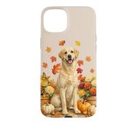 Labradors Retrievers Automne Mamans et Citrouilles Automnes Coque pour iPhone 15 Plus