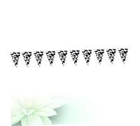 LABRIMP 1 Pièce Bannière Pendentif Vache Décoration pour Anniversaire Thème des Animaux de Ferme Fournitures de Fête Noir et Blanc