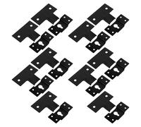 LABRIMP 10 Ensembles Support de Haut-Parleur Mural Support Enceinte Mural Monture de Haut-parleurs universels Porte-Parole Black