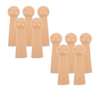 LABRIMP 10 Pièces Crochets Suspendus En Bois Cintres Patère Murale Chevaux Muraux En Bois Crochets Muraux Rustiques Khaki