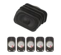 LABRIMP 10 Pièces Haut-Parleur Rectangulaire Compact pour Ordinateur Portable Noir, Installation Facile, Profil Mince, 4 Ohm 2w, pour Bureaux Mobiles