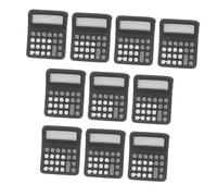LABRIMP 10 Pièces Mini Calculators Miniature Dollhouse Accessories Small Doll Calculator Classroom Scene Decoration Portable Tiny Models for Roleplaying and Desk Decor
