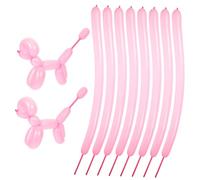 LABRIMP 100 pièces Ballons Longs Latex Décoratifs Ballons Torsadés Épais pour Fêtes Anniversaires Mariages Décoration Intérieure et Extérieure