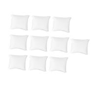 LABRIMP 10Pièces Oreiller de Présentoir pour Bracelets PU Support de Bijoux Élégant pour Magasins Armoires Musées