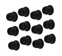 LABRIMP 12 Pièces Adaptateur De Versement De Bouteille De Vin Verser d'alcool Standard Adaptateur à L'épreuve Déversement Spout De Contrôle Liquide Verser à Vis Noir Gel De Silice