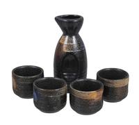 LABRIMP 1ensemble Service à Saké Ensemble Pot à Saké Et Tasses Délicates pour Maison Restaurants pour Occasions Spéciales