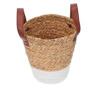 LABRIMP 1pièce Panier De Rangement Tissé Main Corde De Décoration Chic Pour Plantes Et Stockage à Domicile Style Rustique Et Naturel Modèle