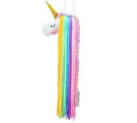 LABRIMP 1pièce Porte-accessoires Cheveux Licorne Coloré Suspendu Mural Support Mural Léger pour Barrettes Bandeaux et Pinces Décoration Garçon Fille Jaune