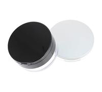 LABRIMP 2 ensembles Boîte à Loose avec Miroir et Puff Ensemble de Contenants Portables pour Maquillage pour et Échantillons