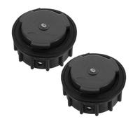 LABRIMP 2 Pièces Bouchon de Poubelle Renforcé 660l Noir | Plastique Épais, Installation Facile, Support Stable, Usage Municipal et Commercial, Entretien Simplifié