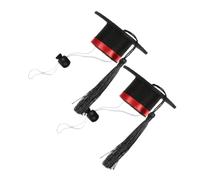 LABRIMP 2 Pièces Chapeaux de Graduation pour Petits Animaux Mini Casquettes Feutrine Frange pour Hamster Autres Animaux de Compagnie