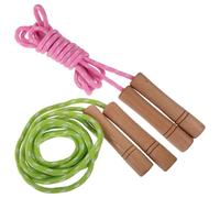 LABRIMP 2 Pièces Corde à Saut Réglable Corde D'entraînement D'endurance 2,7m pour Adultes et Adolescents Gym et Maison Développe L'endurance et Réduit la Fatigue des Mains
