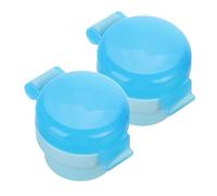 LABRIMP 2 Pièces Couvercles Déversement pour Bouteille avec Paille Bouchons Portables pour Gourde Régulateurs de Débit Sûrs pour Tout Petits et Adaptés Aux Voyages