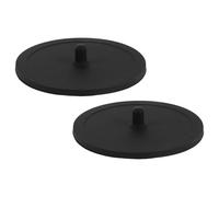 LABRIMP 2 Pièces Disques de Rinçage pour Machine à Café Espresso Silicone Résistant Chaleur Disques Aveugles de Nettoyage pour Porte-filtre Accessoires Entretien pour Machine à Expresso