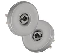 LABRIMP 2 Pièces Lot De Roulettes Robustes Pour Panier Inférieur De Lave-vaisselle Kit De Remplacement Compatible Avec Marques Populaires Roues Plastique Durables Et Fonctionnelles