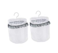 LABRIMP 2 Pièces Pochette Filet Multi-fonction Cuisine Poches Suspendues Murales Pour Rangement Transparent Ventilation Anti-humidité Panier Pratique Pour Fruits Jouets Et Accessoires