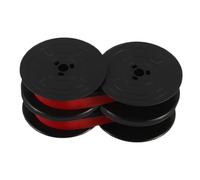 LABRIMP 2 Pièces Ruban pour Machine à Écrire Vintage Encre Double Couleur Rouge Et Noir Compatible avec Modèles Anciens Tels Que Poisson Volant Long Ciel pour Usage Bureau Et Décor Rétro