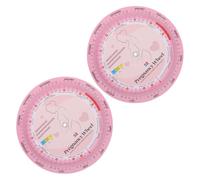 LABRIMP 2 Pièces Tableau de Grossesse Portable en Papier Guide Visuel pour Infirmières et Utilisatrices, Outil Pratique et Facile à Employer Pendant la Grossesse