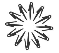 LABRIMP 20 Pièces Accessoire Stabilité Renforcée en Plastique Noir pour Tiroir de Glissière Butée Anti-décrochage et Amortisseur pour Applications Industrielles Lourdes