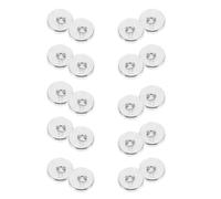 LABRIMP 20 Pièces Ancrage pour Plante Grimpante, Alliage D'aluminium | Maille Ouverte Élastique, Meilleure Aération et Lumière, Installation sans Perçage, pour Vignes, Poteaux Bois