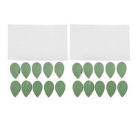 LABRIMP 20 Pièces Clip de Fixation pour Plantes Murales Vertes, Plastique | Support Discret Presque Invisible, Guide la Croissance des Vignes, Usage Intérieur en Appartement