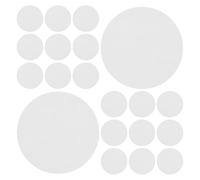 LABRIMP 24 Pièces Filtre en pour Culture de Champignons pour d'air Disque de Filtration Polyvalent et Culture Mycologique Adapté aux Bocaux