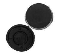 LABRIMP 2pcs Joint pour Pompe à Eau Manuelle en Caoutchouc Noir, Coupelle D'étanchéité Ronde Bords Lisses, Résistant la Déformation, pour Pompe à Piston