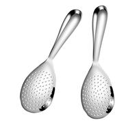 LABRIMP 2Pièces Cuillères à Riz Acier Inoxydable Ustensiles de Cuisine pour Cuiseur à Riz Pelles à Riz Pratiques pour Maison Accessoires de Cuisine Indispensables