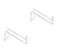 LABRIMP 2pièces Étagère À Vin Fer Forgé Brillant pour Comptoir De Cuisine Support Élégant pour Bouteilles De Vin Bière Noël Ou Saint-Valentin