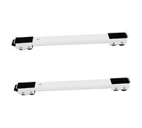 LABRIMP 2pièces Lot De Bases Mobiles Pour Machine à Laver Et Réfrigérateur Avec Roulettes Pour Déplacer Appareils Et Meubles Lourds Socle