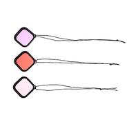 LABRIMP 3 pièces Lot de Filtres de Plongée Étanches pour Caméra Sport Boîtier Protecteur Correction Couleur pour Eaux et Salées Compatible Plongée