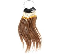 LABRIMP 30 Pièces Échantillons de Cheveux Naturels Humains pour Test de Coloration Capillaire, Mèches Confortables et Faciles à Transporter pour Salon de Beauté