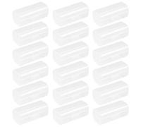 LABRIMP 30 Pièces Piles Rechargeables Batterie Coffre De Rangement Transparent