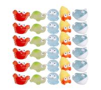 LABRIMP 30 Pièces Statuette Miniature D’Animaux Marins en Résine | Style Cartoon Délicat, Finition Soignée, pour Bureau à Domicile et Jardin, Scène Décorative