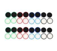LABRIMP 32 Pièces De Capuchons De Touches pour Manette De Jeu Grips pour Joysticks Capuchons De Précision en Silicone Phosphorescents pour Joysticks