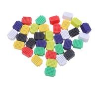 LABRIMP 35 Pièces Planche à Carte à souder Petite Plaque à souder Planche d'entraînement à la Soudure Carte Universelle PCB Platine de prototypage Fournitures de Circuits Plastique