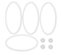 LABRIMP 4 Ensembles Silicone Lunch Box Seal Rings With Stopper Food Container Gaskets Replacement For Insulated Meal Prep Boxes Leak-resistant And Fit