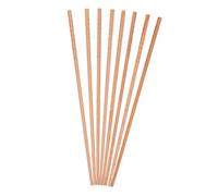 LABRIMP 4 pièces Baguettes de Cuisine de Hêtre Antidérapantes Résistantes à Haute Température Réutilisables pour Friture Nouilles et Hotpot Lot