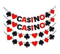 LABRIMP 4 Pièces Bannière Suspendue Feutre pour Fête Décorations Colorées avec Cœurs et Lettres pour Anniversaires et Événements Thématiques