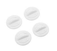 LABRIMP 4 Pièces Bouchon de vidange congélateur Caps de bouchage Plus Bouchon de vidange de Refroidisseur fileté Plastique Blanche