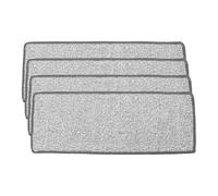 LABRIMP 4 Pièces Lingettes de Rechange en Microfibre pour Balai à Franges, Réutilisables Absorption Supérieure, Adaptées au Nettoyage des Sols Carrelés et Grands Espaces