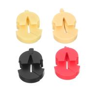 LABRIMP 4 Pièces Sourdine en Caoutchouc Flexible pour Violon, Silencieux Spécial Ne Modifiant Pas le Son, Accessoire pour L'entraînement des Débutants sur Pont de Violon