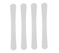 LABRIMP 4 pièces Spatules Acier Inoxydable pour Crème et Beurre Double-embout Ergonomique Lisseur Glaçage Gâteau Accessoires Pâtisserie Polyvalents
