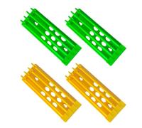 LABRIMP 4 Pièces Support pour Bagues de Pattes de Pigeon Voyageur | Construction Robuste, Installation Rapide, pour Anneaux de Volaille et Identification des Oiseaux, Usage Pratique