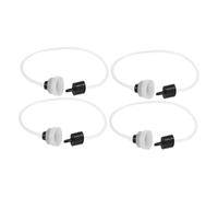LABRIMP 4 pièces Tuyau Flexible pour Machine à Vide Alimentaire Durite Daspiration Polyvalente pour Conservation Prolongateur pour Bocaux Préserve la Fraîcheur Usage Domestique et
